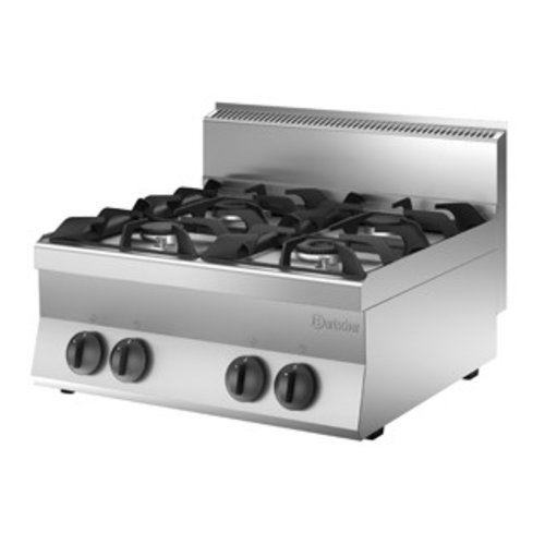  Bartscher Gas cooker without substructure 18kW | 4 Burners 