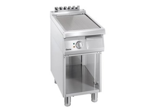  Bartscher Catering-Grillplatte | Gerippt | 40x70x85cm 