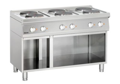  Bartscher electric stove with open base | 6 plates 
