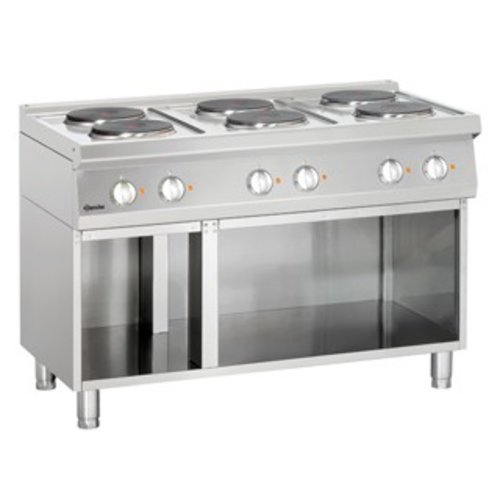  Bartscher electric stove with open base | 6 plates 