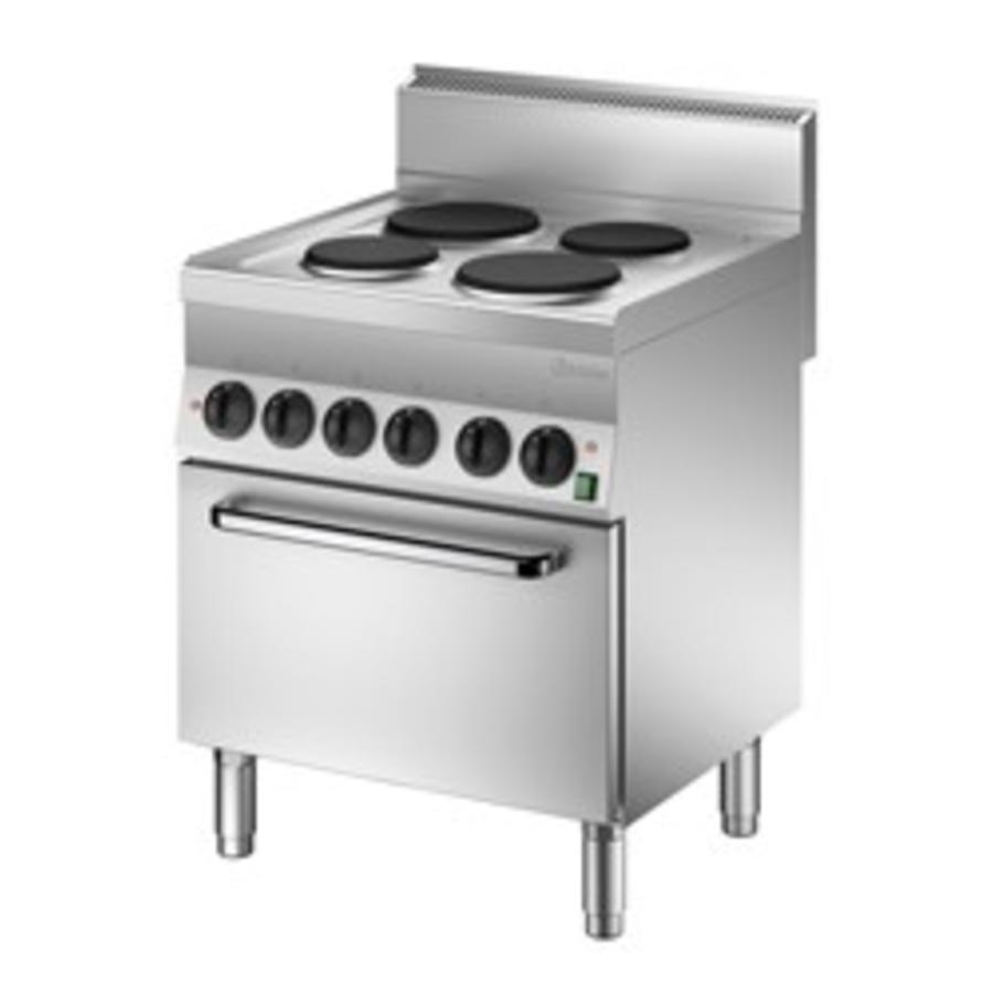 Electric stove with electric oven | 4 elements