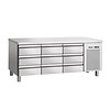 Bartscher Refrigerated workbench Stainless steel | 9 drawers | 179 x 70 85 cm