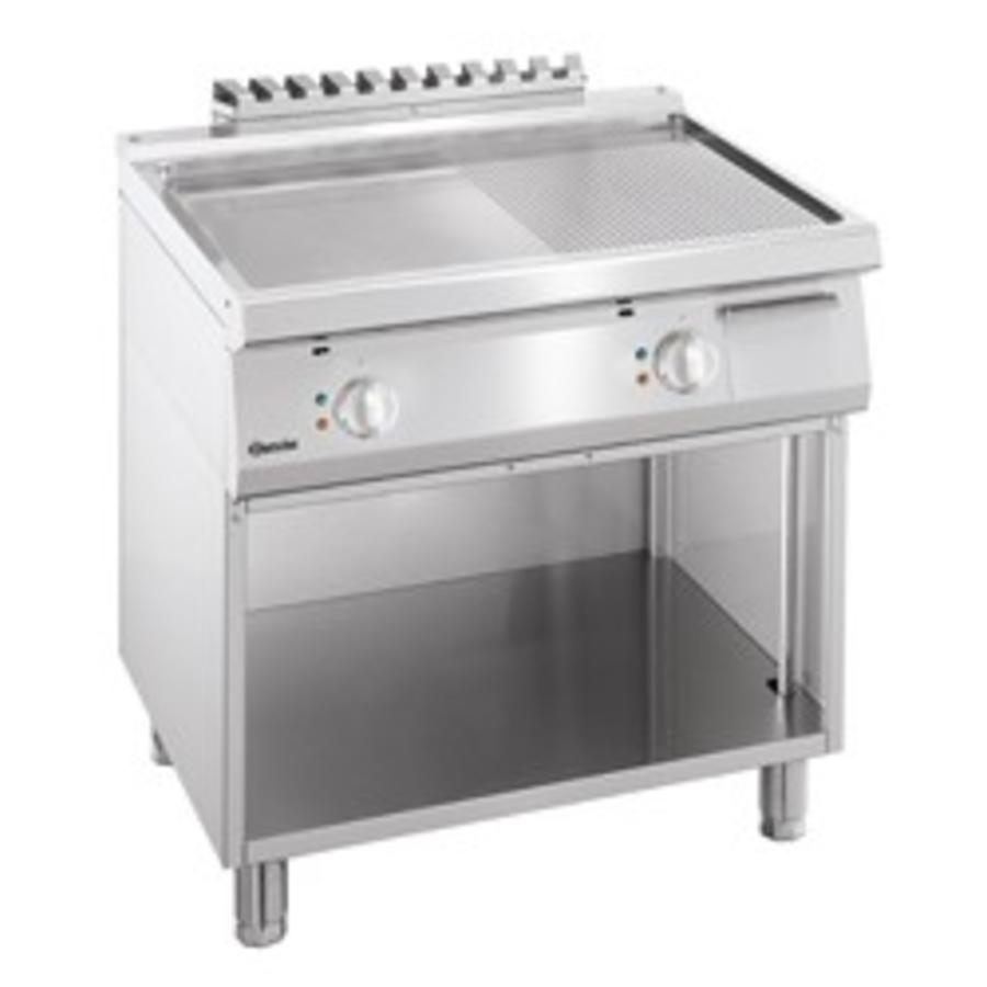 Catering-Backblech | Glatt und gerippt | 80x70x85cm