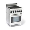 Bartscher Ceramic hob with oven | 4 cooking zones