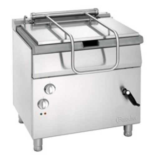  Bartscher Poêle à frire électrique basculante | 50 litres | 800x700x850mm 