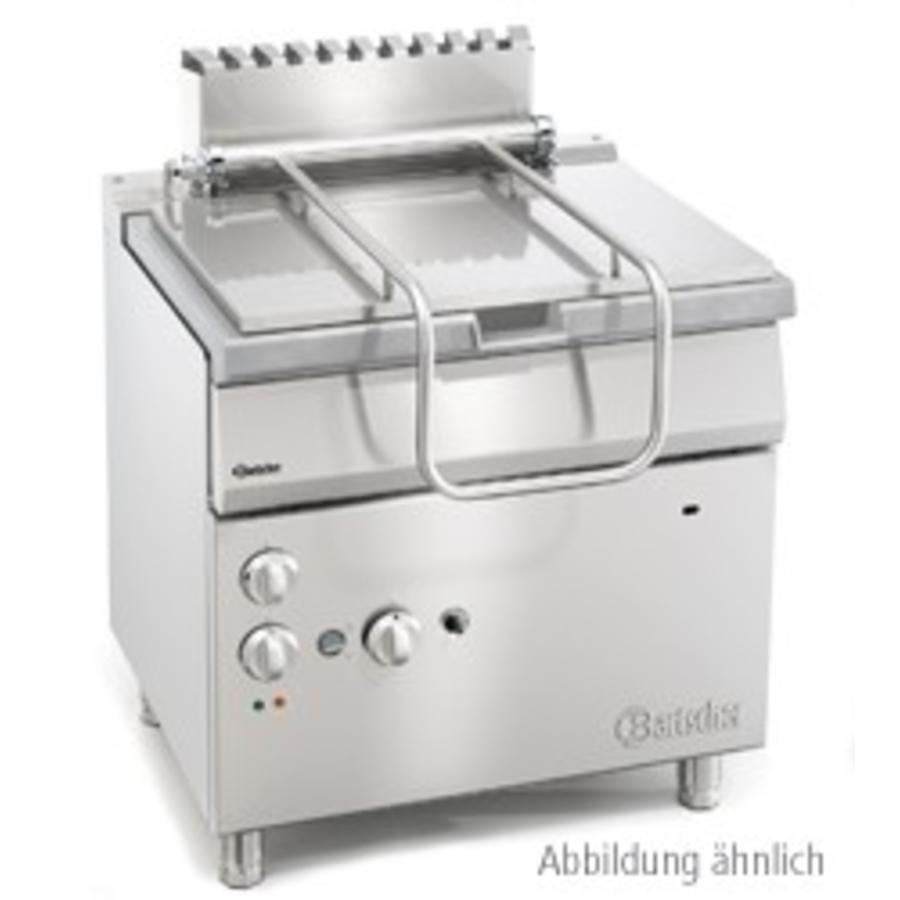Electric Stainless Steel Frying Pan | Tiltable | 85L