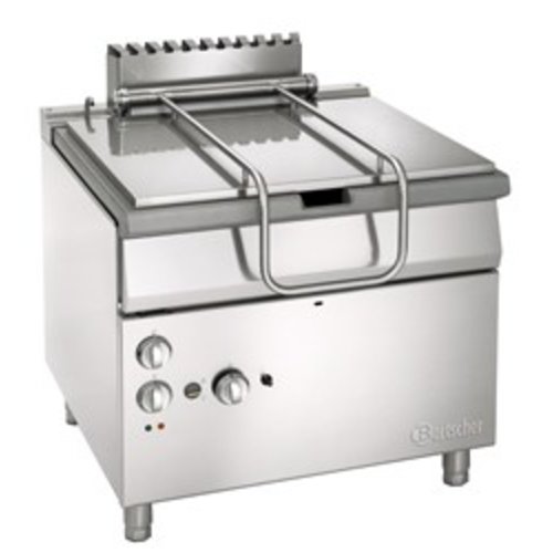  Bartscher Tilting roasting pan | gas | 85 litres 900 x D 900 x H 850-900 mm 