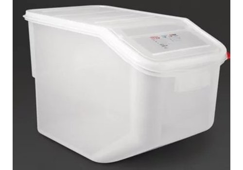  HorecaTraders Bac à ingrédients transparent | 3 tailles 