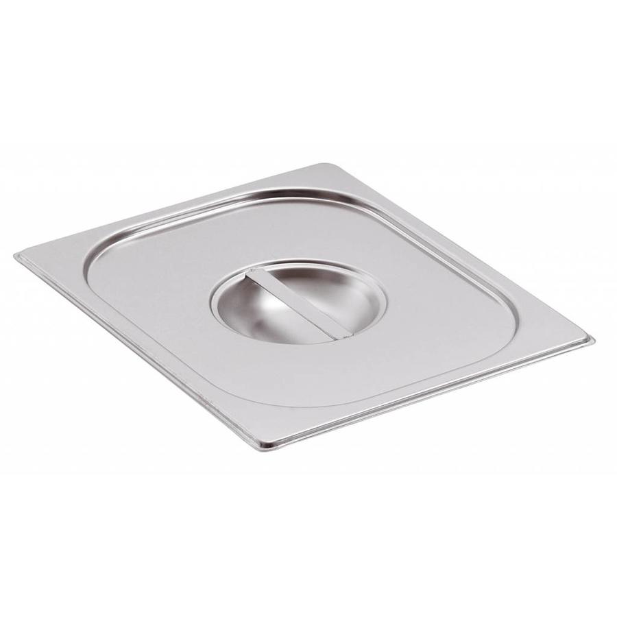 Couvercles GN en acier inoxydable | GN 1/4