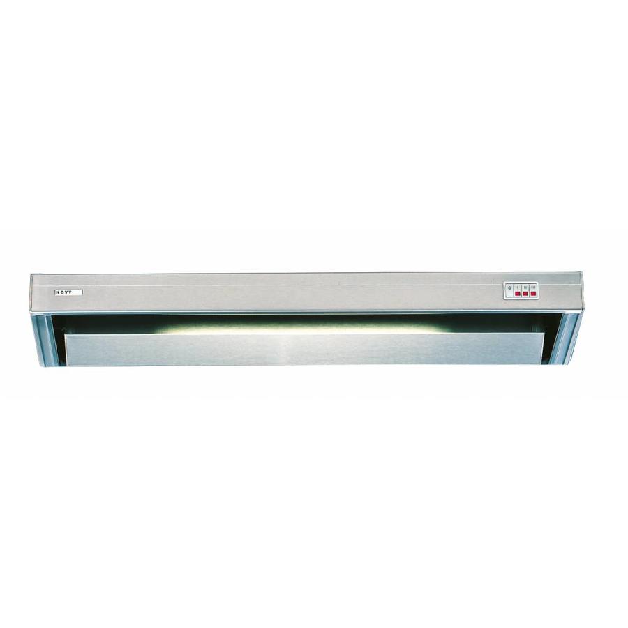 Stainless Steel Extractor System with Lighting | 60x52x17 cm