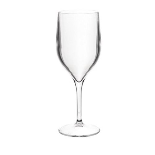  HorecaTraders Verre à vin en plastique | Sans BPA | 31cl 