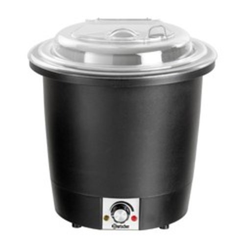  Bartscher Suppentopf | Schwarz | 10L | Edelstahl 
