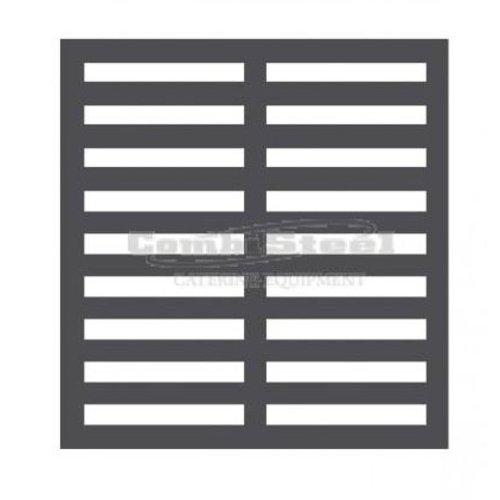  Combisteel Grille pour armoire de stockage de crème glacée | 53 x 32,5 cm 