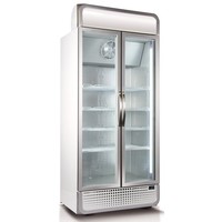 Kühlvitrine | Weiß | 72x65x223 cm | 728L