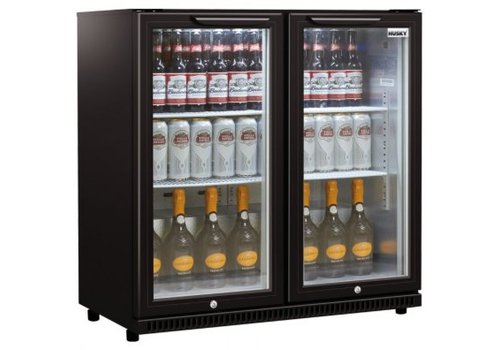  Husky Bar Cooler | Black | 52x87x87 cm | 186L 