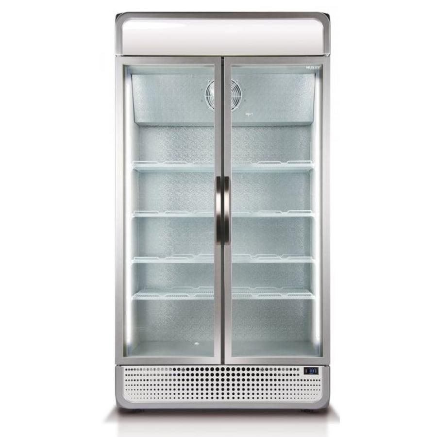Réfrigérateur d'exposition | C10PRO-H-HU + C10-CANOPY | 975L