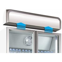 Display Fridge | C10PRO-H-HU + C10-CANOPY | 975L