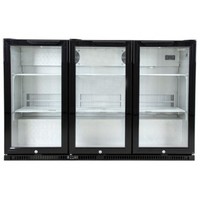 BackBar Cooler | Black | 52x135x87 cm | 301L
