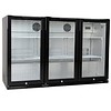 Husky BackBar Cooler | Black | 52x135x87cm | 301L