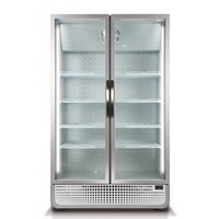 Refrigerator with glass doors | No-Frost | 4 shelves | 885 Liters | 720 x 1200 x 1990 mm