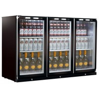 Glacière Backbar | 296L | 3 portes | C3ZZHBLACK-Subzero