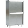 HorecaTraders Storage cabinet with sliding door | 70 cm depth (3 sizes)