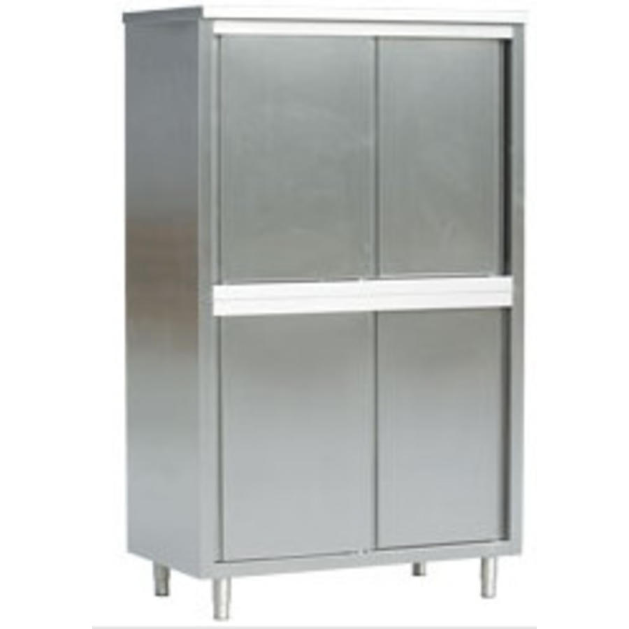 Armoire de rangement avec porte coulissante | 70 cm de profondeur (3 tailles)