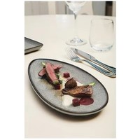 Assiettes en porcelaine en forme de feuille (6 pièces) | 2 tailles