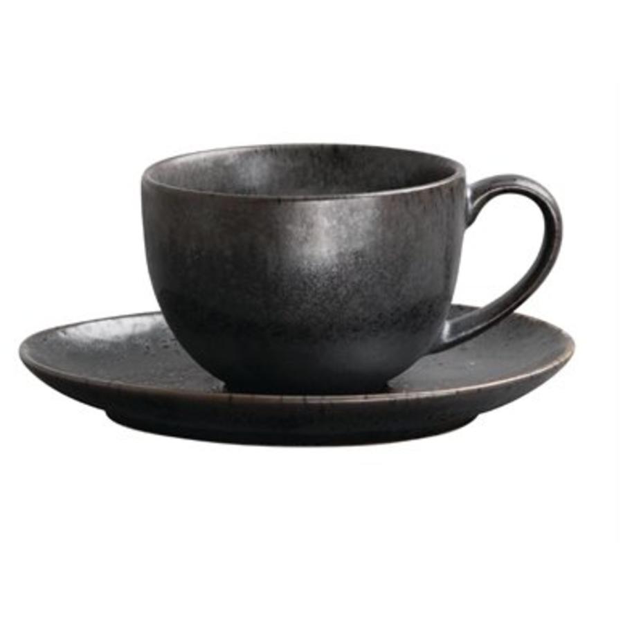 Tasses noires | Porcelaine | 25 CL