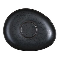 Schwarzes Geschirr | Porzellan | 12,8 x 16 cm