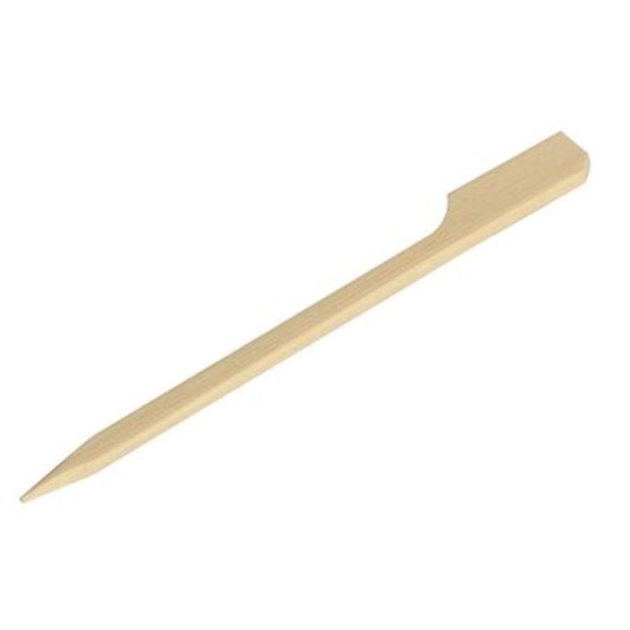 Brochettes jetables en bambou | 9 cm