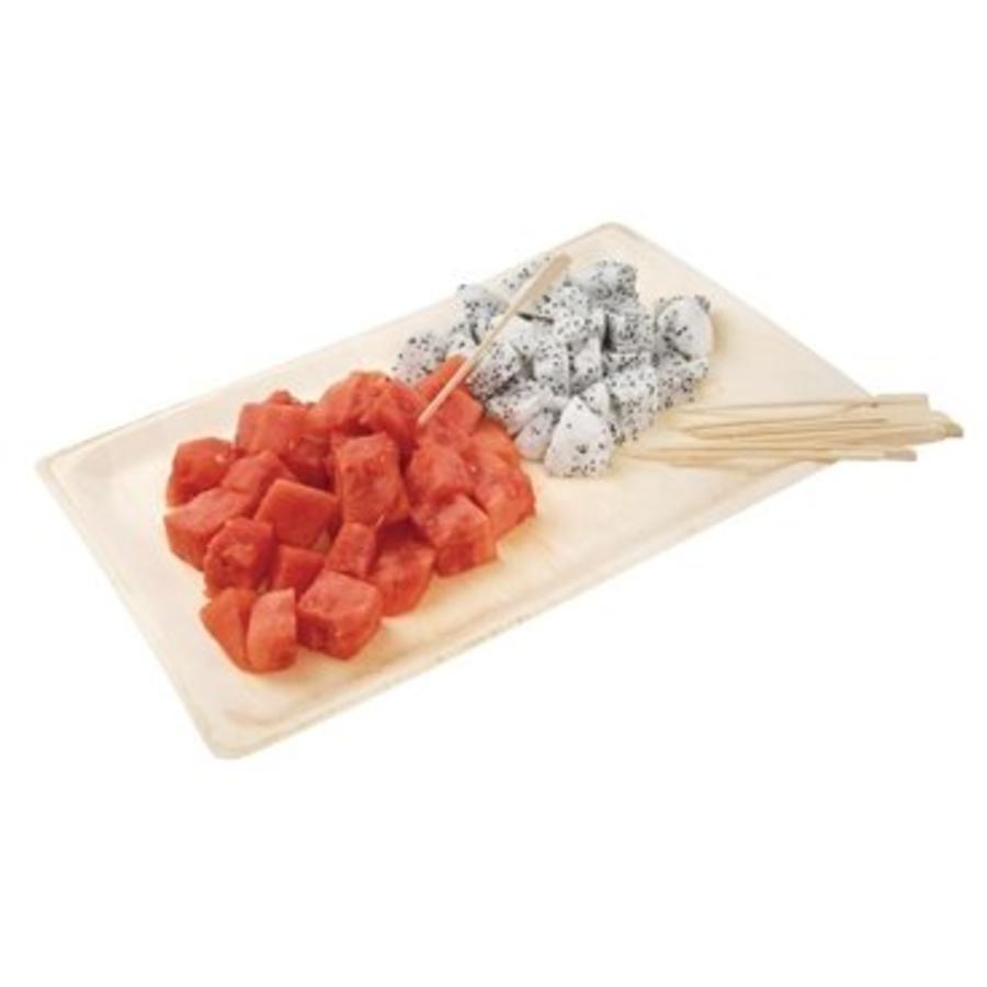 Brochettes jetables en bambou | 9 cm