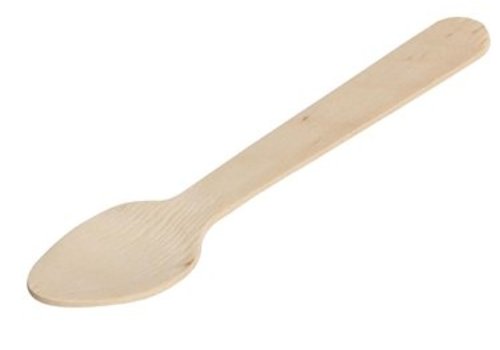  HorecaTraders Disposable Wooden Spoons | 11cm 