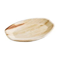 Oval Disposable Palm Leaf Plates | 36x24cm | Per 100 pieces