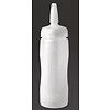 HorecaTraders Transparent squeeze bottle 35 cl