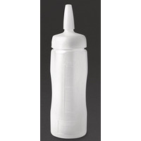Transparent squeeze bottle 35 cl