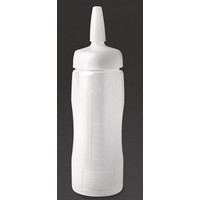 Transparente Quetschflasche 35 cl
