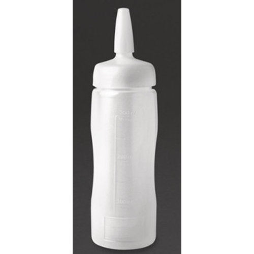  HorecaTraders Transparent squeeze bottle (4 sizes) 