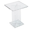 HorecaTraders High Cake Stand Square | 120x120x150 mm