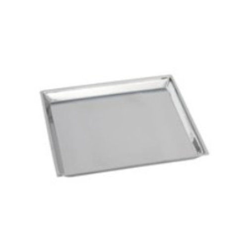  HorecaTraders Balance de comptoir rectangulaire | Acier inoxydable 18/8 | 29x30x2 cm 