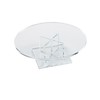 HorecaTraders Niedriger runder Tortenständer | 170 x 50 mm