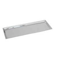 Rectangular counter scale | stainless steel 18/8 | 58x21x2 cm