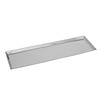 HorecaTraders Balance de comptoir rectangulaire | Acier inoxydable 18/8 | 68x21x2 cm