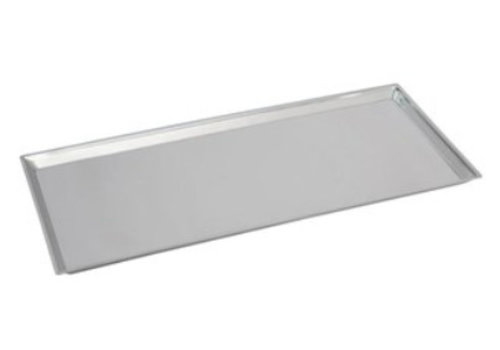  HorecaTraders Balance de comptoir rectangulaire | Acier inoxydable 18/8 | 68x30x2 cm 
