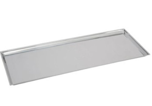 HorecaTraders Rectangular counter scale | stainless steel 18/8 | 80x30x2 cm 