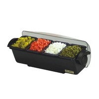 Bar dispenser with handles | 4 bowls | 6.6L