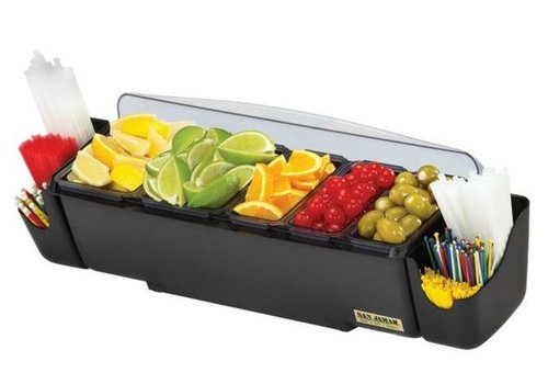  San Jamar Distributeur de barres + porte-paille | 5 tasses | 4,95 L 