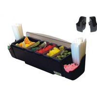 Bar Dispenser + Straw Holder | 4 trays | 4.4L