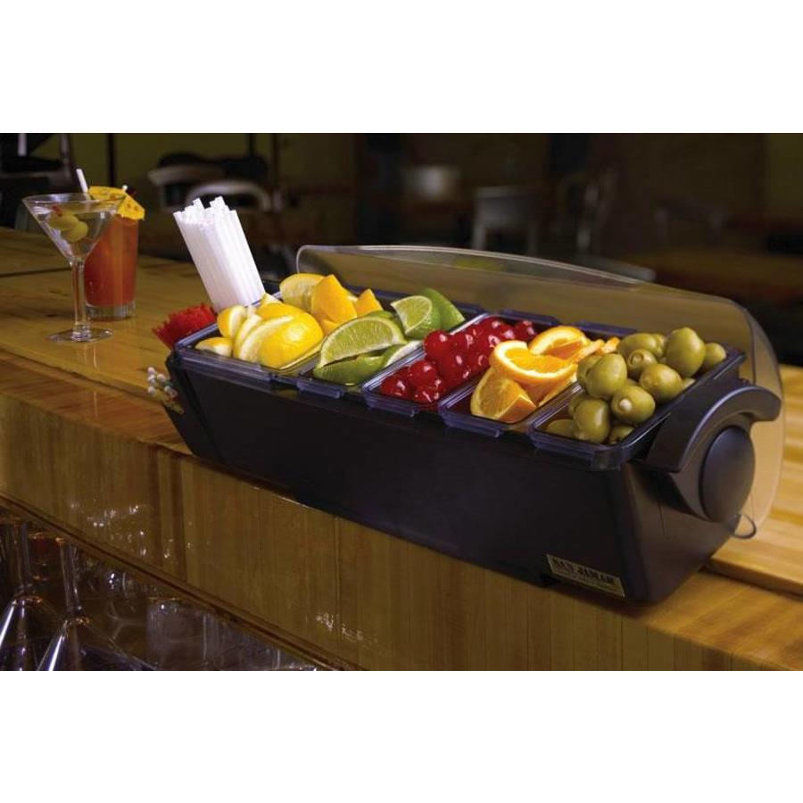 Bar Dispenser + Straw Holder | 4 trays | 4.4L