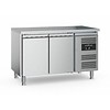 Ecofrost Établi de refroidissement | acier inoxydable | 282 L | 2 portes